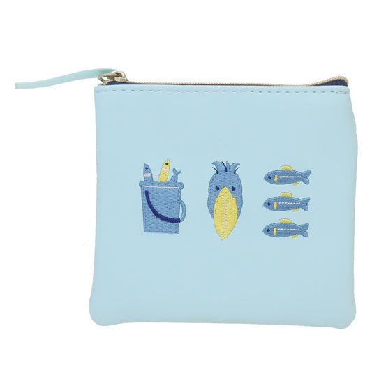 Animal Department Store Mini Pouch Mini Flat Pouch Shoebill AD-057