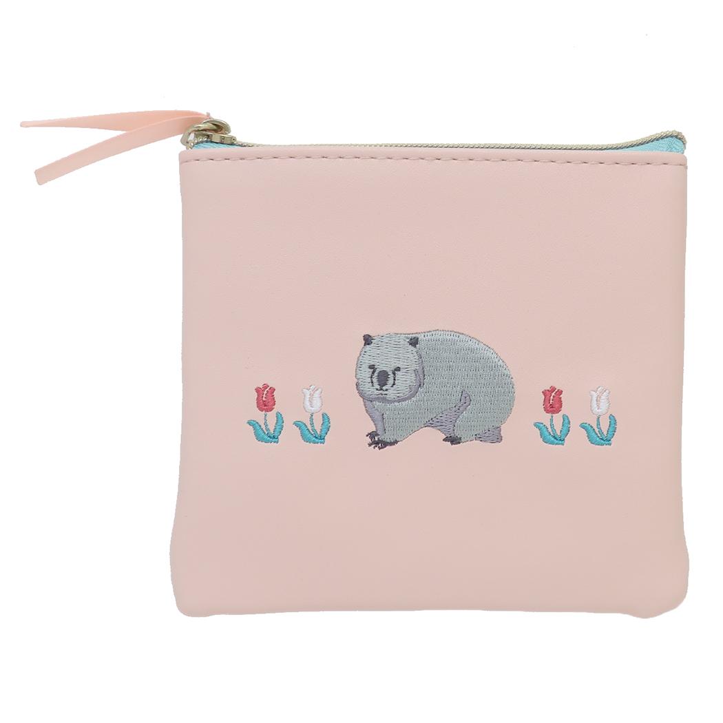 Animal Department Store Mini Pouch Mini Flat Pouch Wombat ad-058