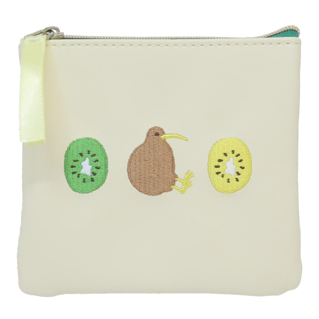 Animal Department Store Mini Pouch Mini Flat Pouch Kiwi ad-059