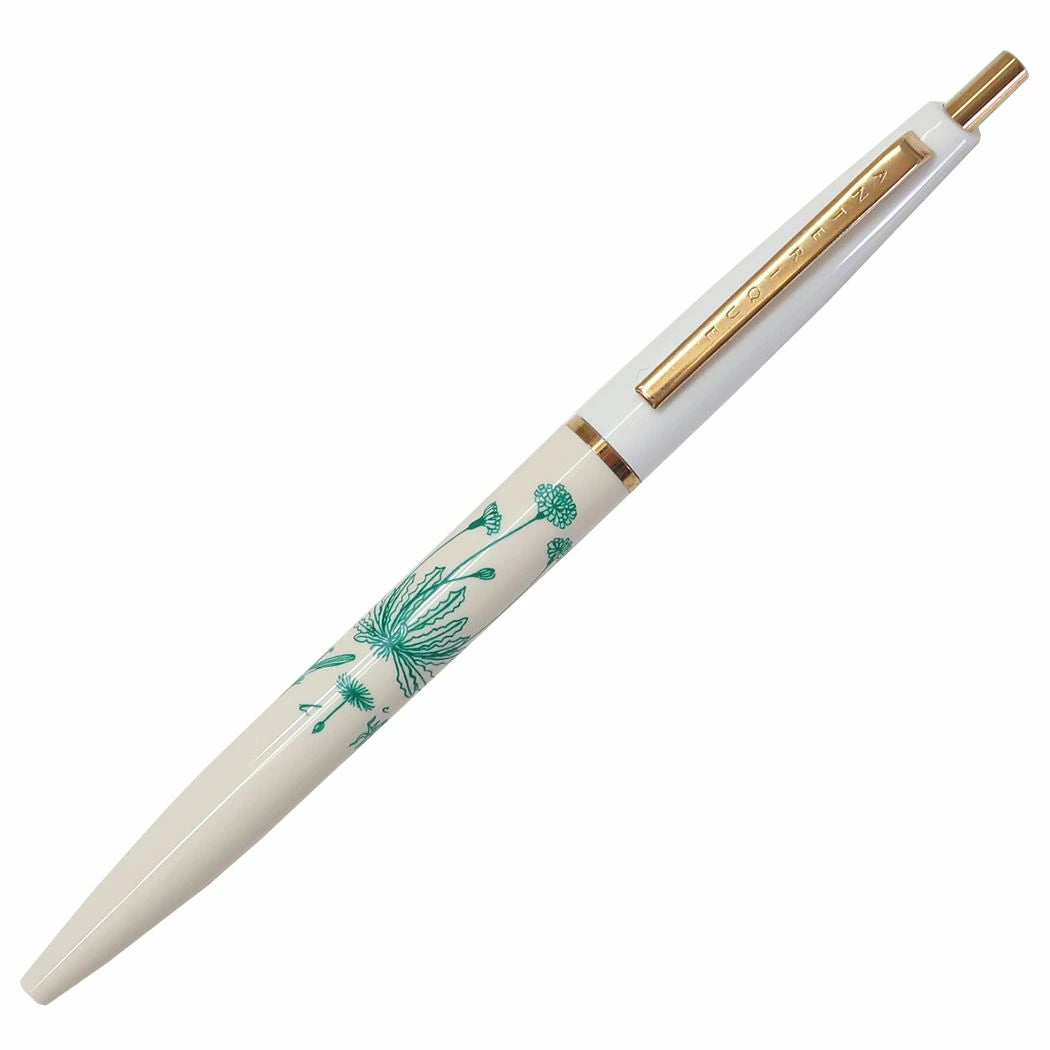 STUDY HOLIC Ballpoint Pen, Knock-type Ballpoint Pen, Botany