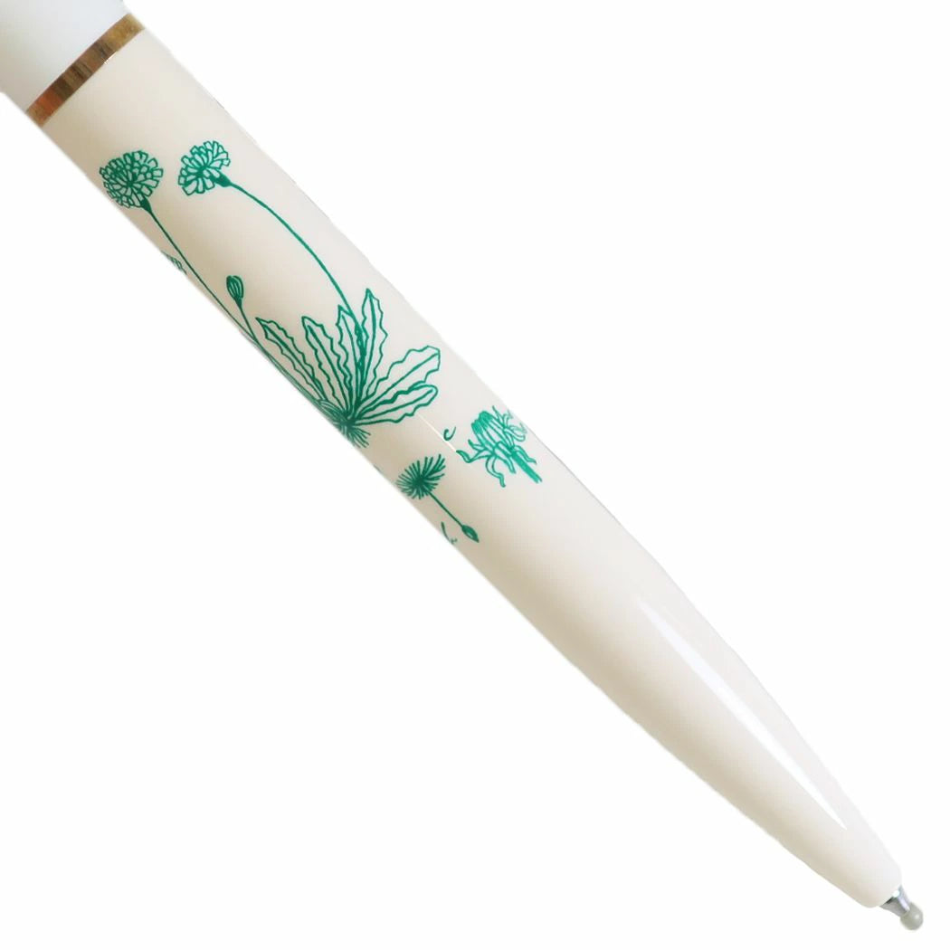 STUDY HOLIC Ballpoint Pen, Knock-type Ballpoint Pen, Botany