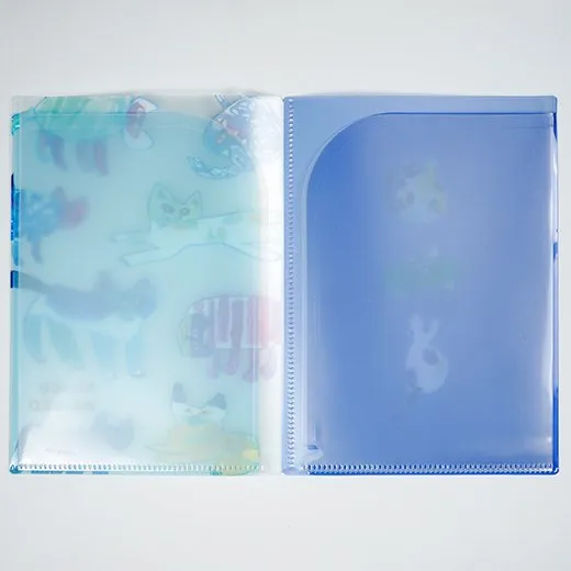 Greeting Life Coco-chan 6-Pocket Clear Folder (A5 Size) Book MRZ-72
