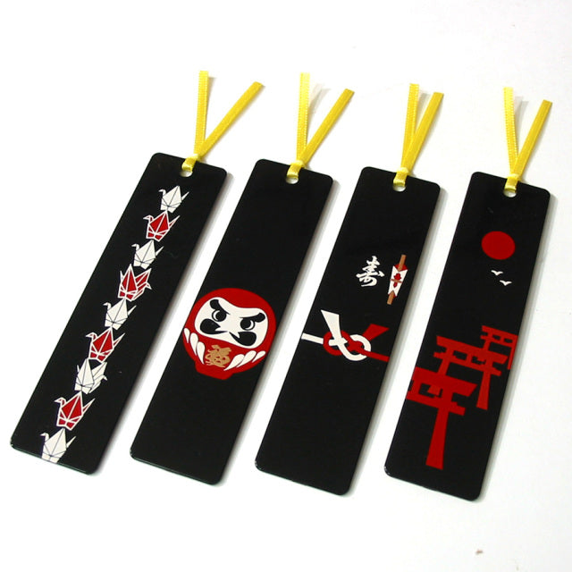 Isuke  LACQUER WARE Makie Bookmarker Torii 3pcs