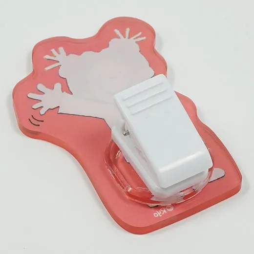 Greeting Life Coco-chan 2-Way Clip, Red RYZ-1067