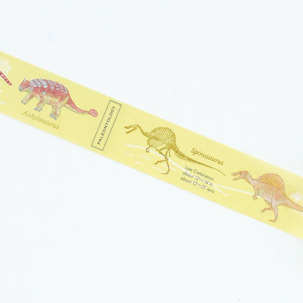 STUDY HOLIC Gold Foil Masking Tape (Paleontology/New Theory)