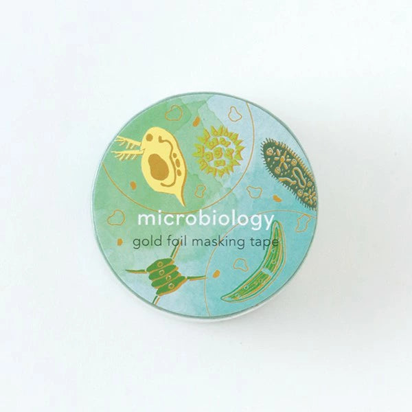 STUDY HOLIC Gold Foil Masking Tape (Microbiology) ST-201