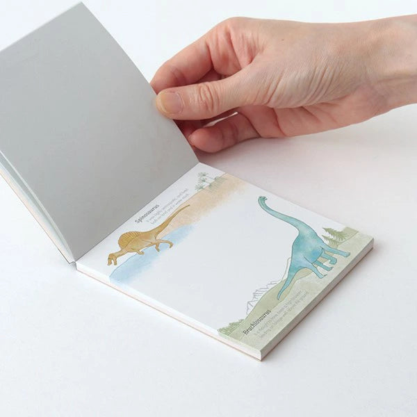 STUDY HOLIC Memo Pad Square ST-160 Paleontology/New Theory