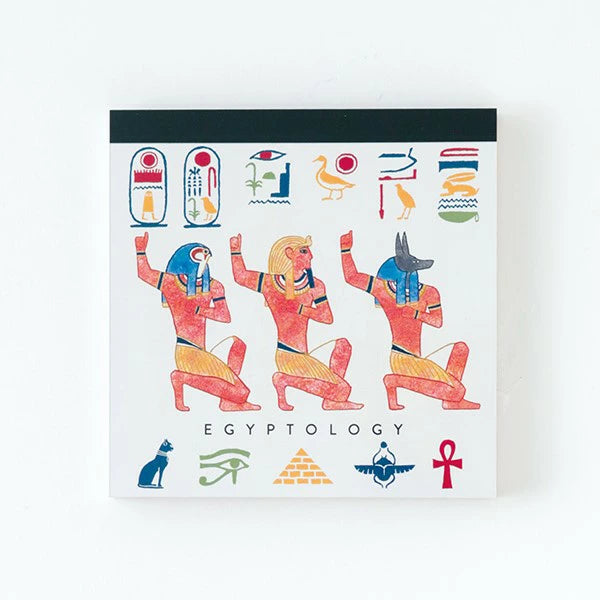 STUDY HOLIC Memo Pad Square ST-162 Ancient Egyptology/Gods