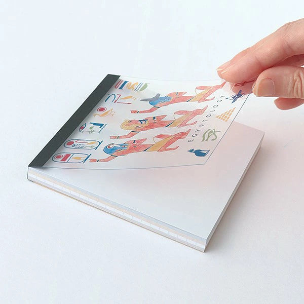 STUDY HOLIC Memo Pad Square ST-162 Ancient Egyptology/Gods