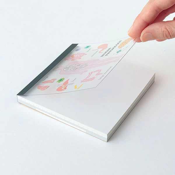 STUDY HOLIC Memo Pad Square ST-164 Human Biology