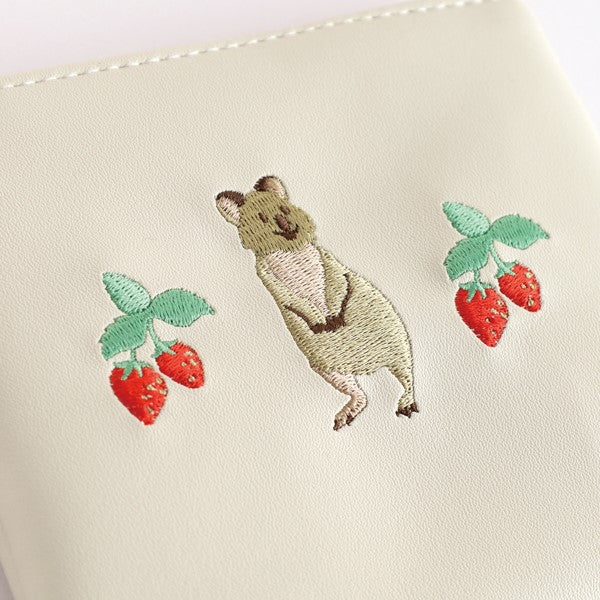Animal Department Store Mini Flat Pouch AD-064 Quokka Wallaby