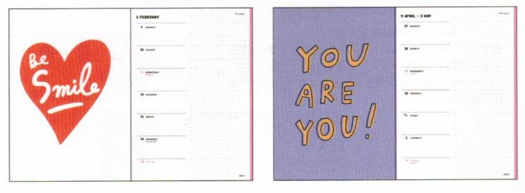 Chic 2026 B6 hard cover planner