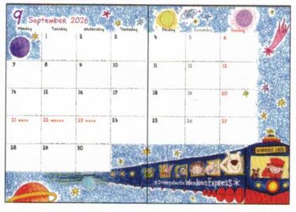 2026 Coco-chan Sakamoto Ryo A6 soft cover monthly planner In a dream