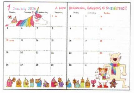 2026 Coco-chan Sakamoto Ryo A6 soft cover monthly planner In a dream