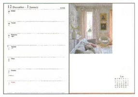 Designers Guild B6 soft cover planner Pink