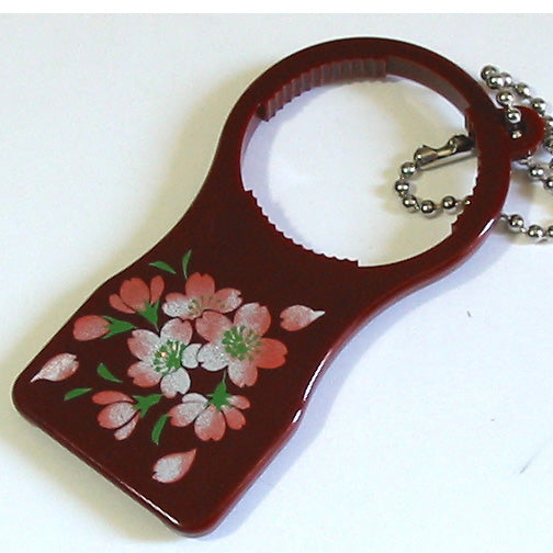 Cap opener flower lacquer