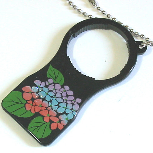 Cap opener flower lacquer