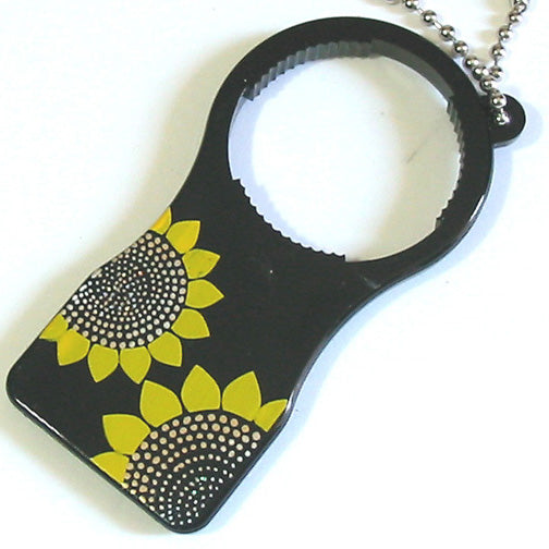 Cap opener flower lacquer