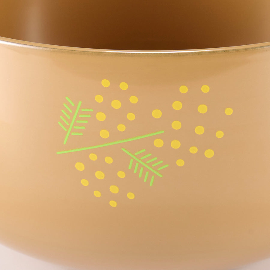 MIMOSA Bowl Black/White Lacquer K03-MA1009