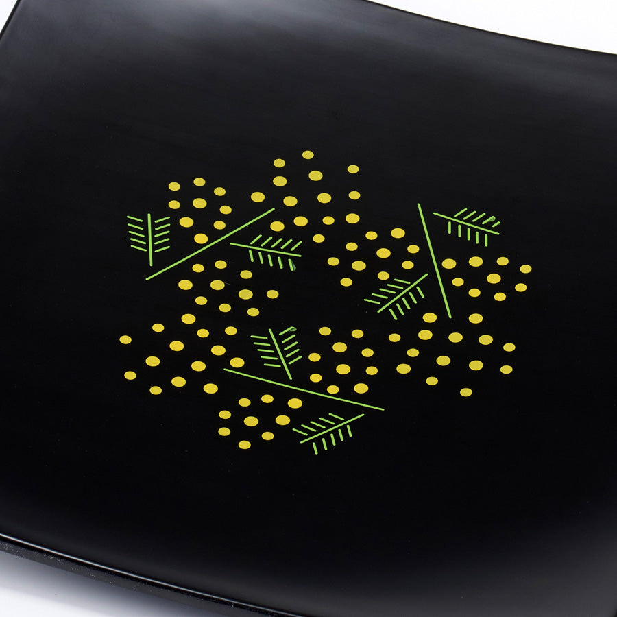 MIMOSA Plate (Square Plate) Black/White K03-MA1011