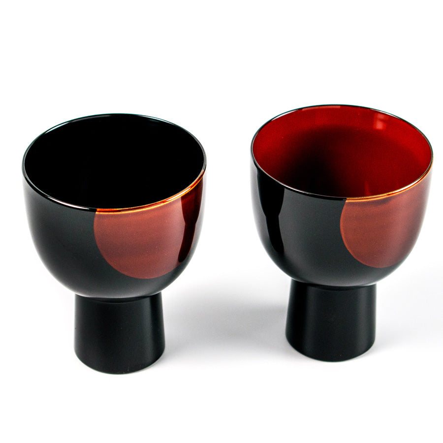 Pair of Cups - Sun and Moon Sandalwood K03-MA612