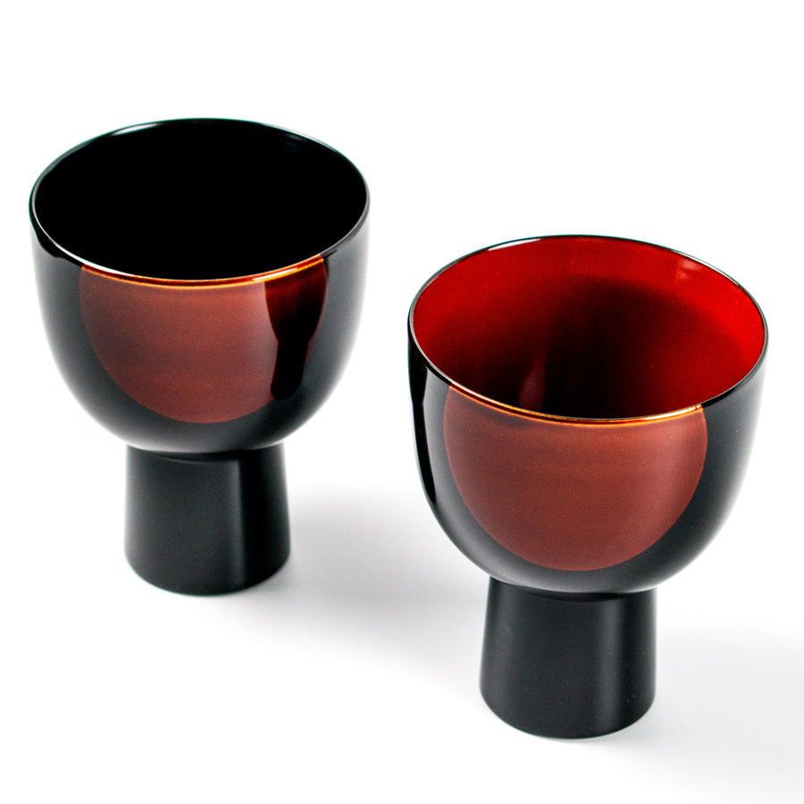 Pair of Cups - Sun and Moon Sandalwood K03-MA612