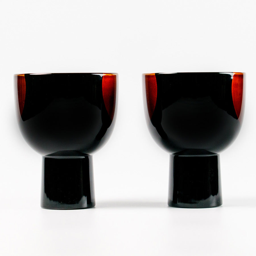 Pair of Cups - Sun and Moon Sandalwood K03-MA612