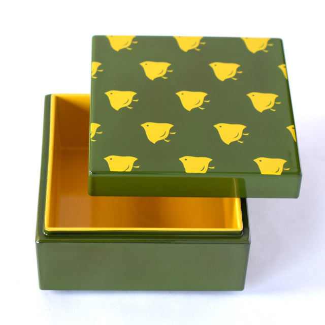 Lacquer box Small coin purse and jewelry case