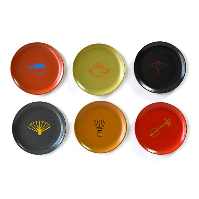 Wooden lacquerware Small Plate Kyoto Tools Series