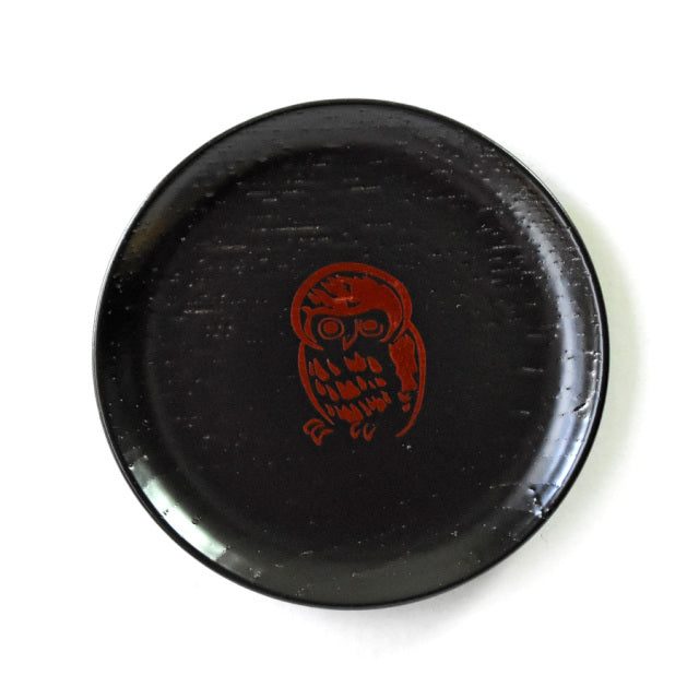 Wooden lacquerware Small Plate Woodblock prints Animal series