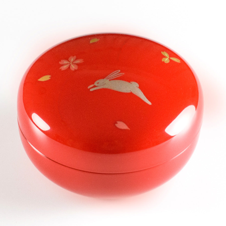 Bonbon container, lacquered candy box, bonbonniere