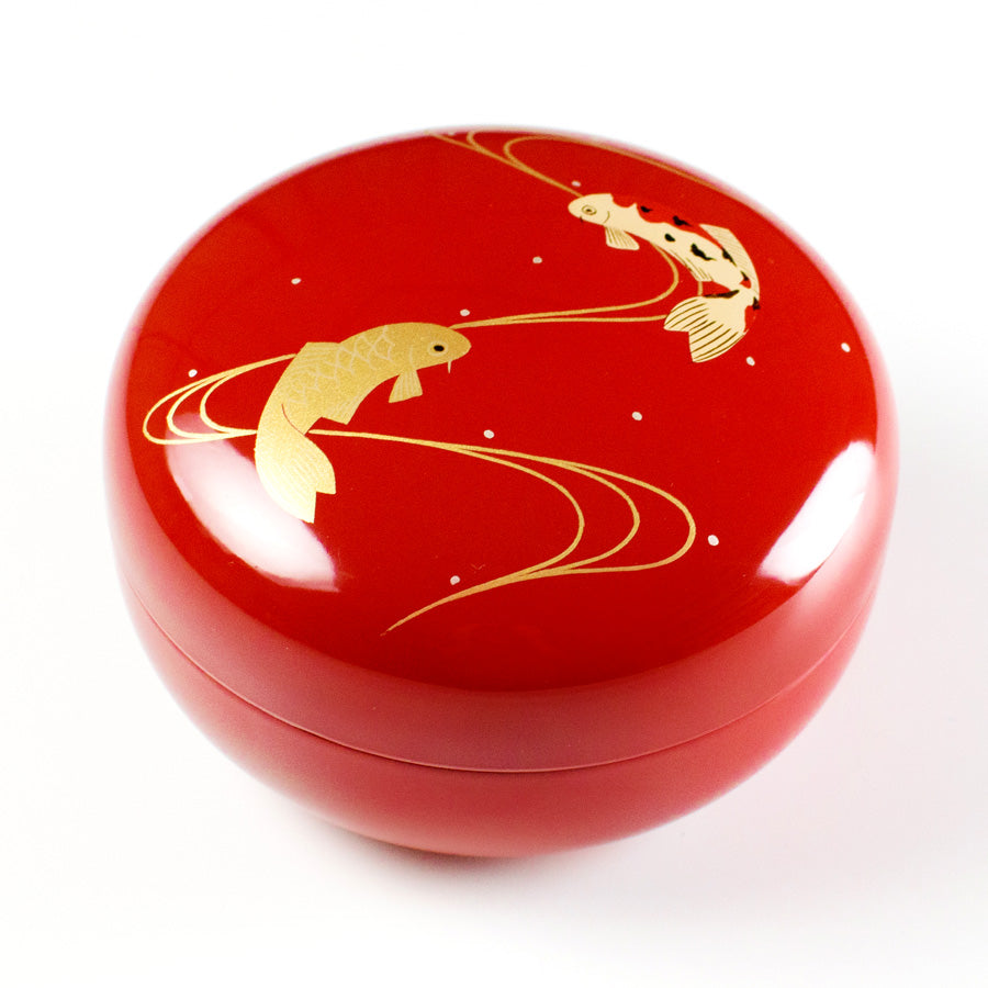 Bonbon container, lacquered candy box, bonbonniere