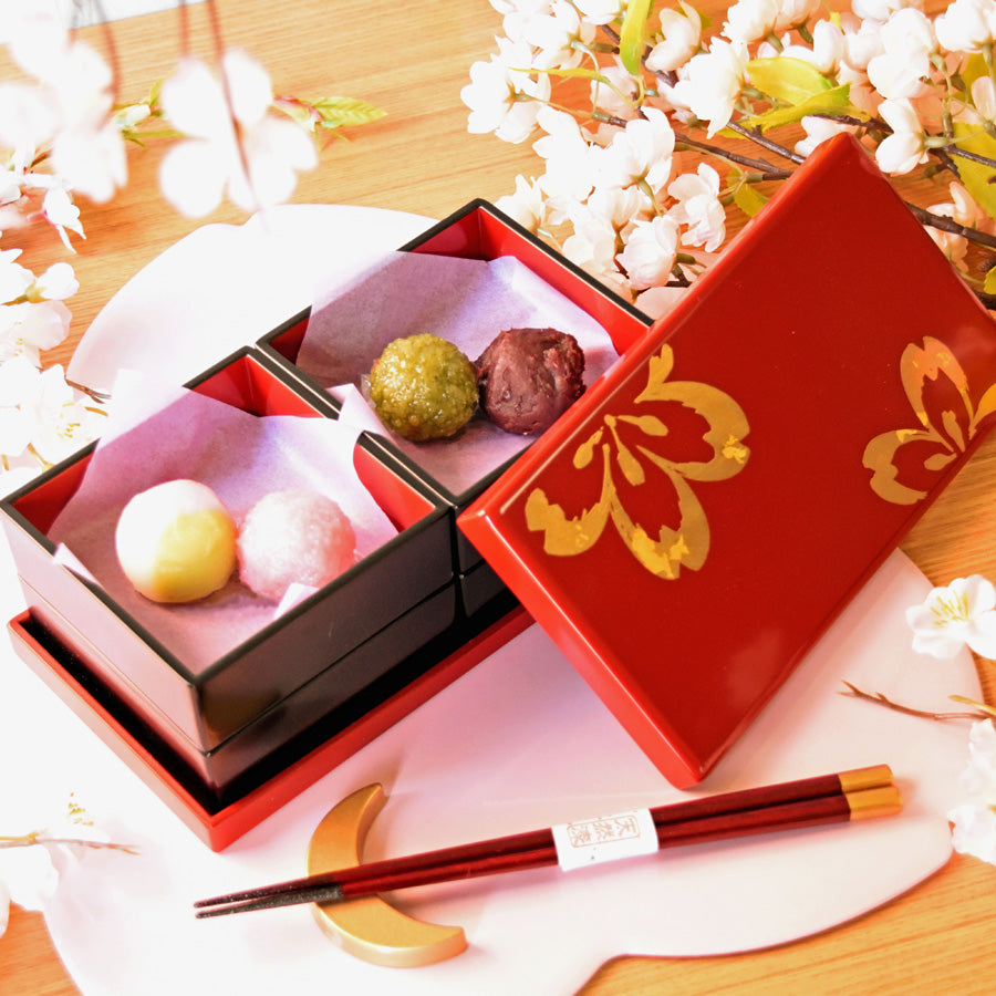 Utage Hanami Jubako (Cherry Blossom Viewing Lunch Box) Sakura Shokado Lunch Box