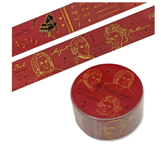 Gold foil masking tape Musicology Leonore ST-204