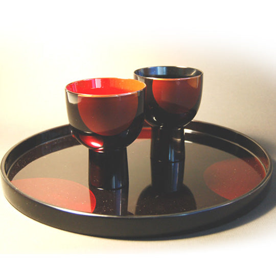 Pair of Cups - Sun and Moon Sandalwood K03-MA612