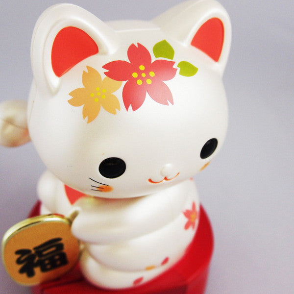 Solar Powered Baby Manekineko RC-12JS