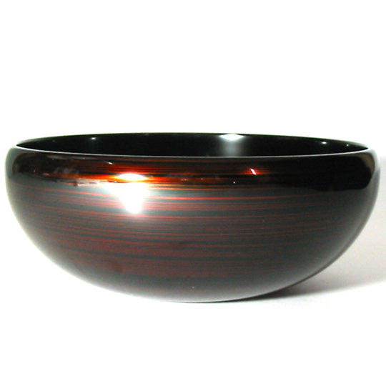Serving bowl, sandalwood, Saiha, lacquered, medium bowl