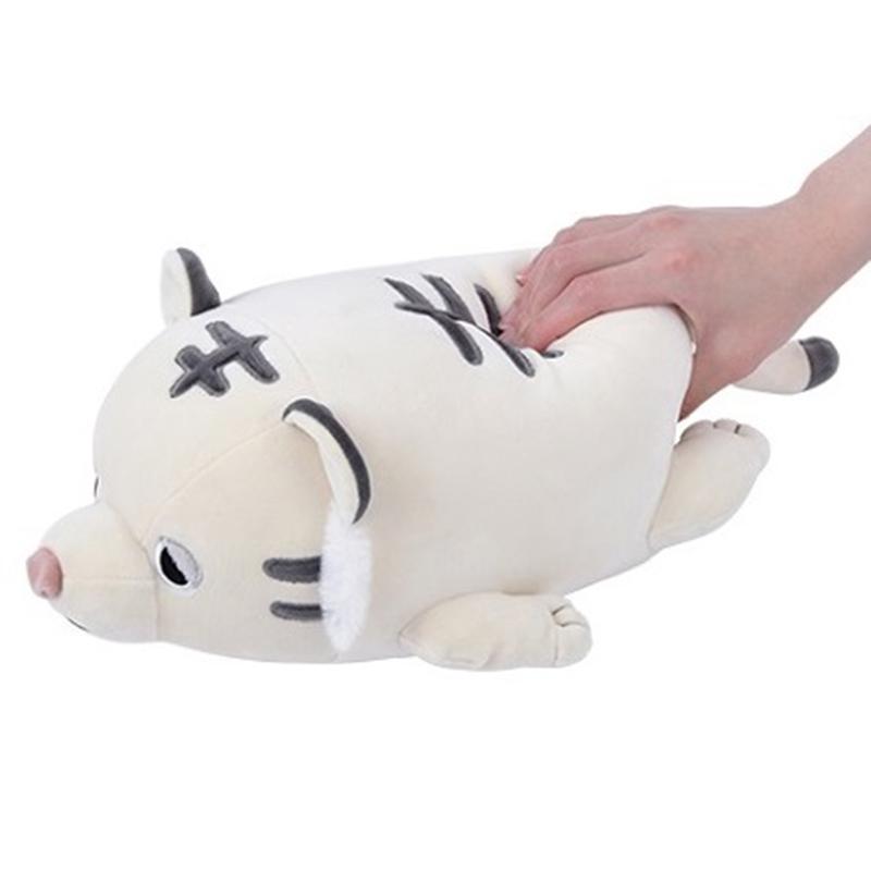 LIV HEART Premium Nemu Nemu Bolster White Tiger 48926-96