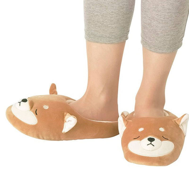 LIV HEART Premium Nemu Nemu Animals room shoes Shiba 78106-44