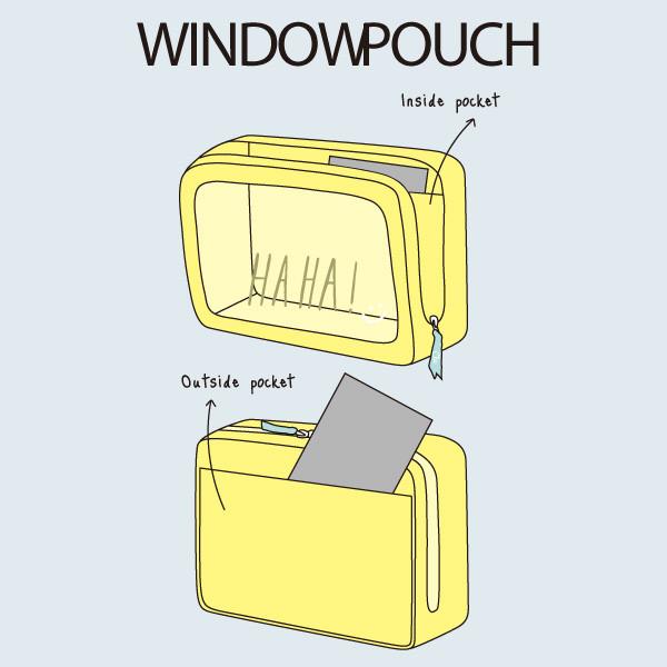 Greeting Life Window Pouch M ATZ-96