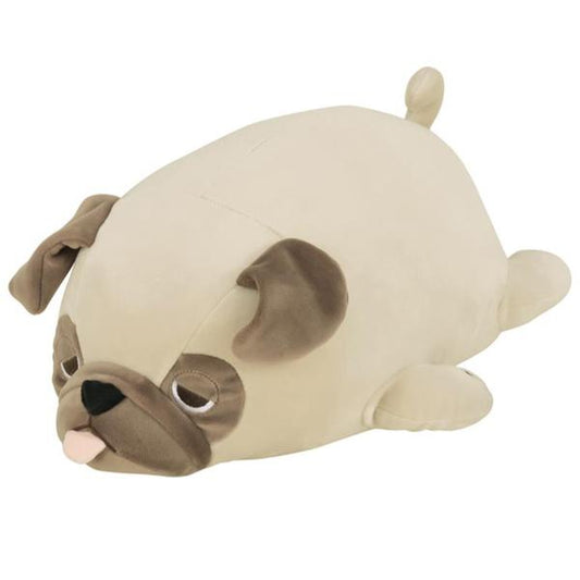 LIV HEART Marshmallow Animal Bolster cushion Pug  48656-32