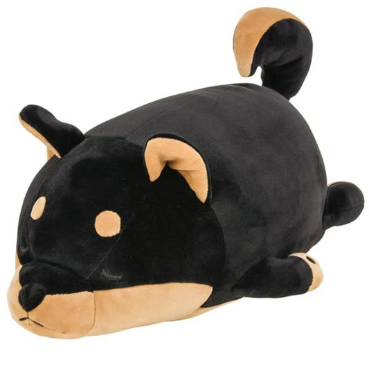 LIV HEART Marshmallow Animal Bolster cushion Black Shiba 48656-73