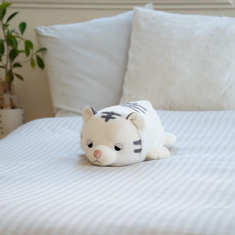 LIV HEART Premium Nemu Nemu Bolster White Tiger 48926-96