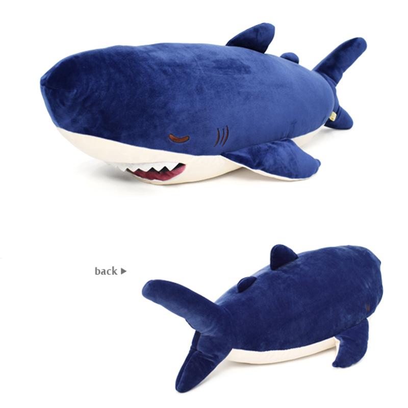 LIV HEART Premium Nemu Nemu kamukamus Hug pillow M Shark 68841-63