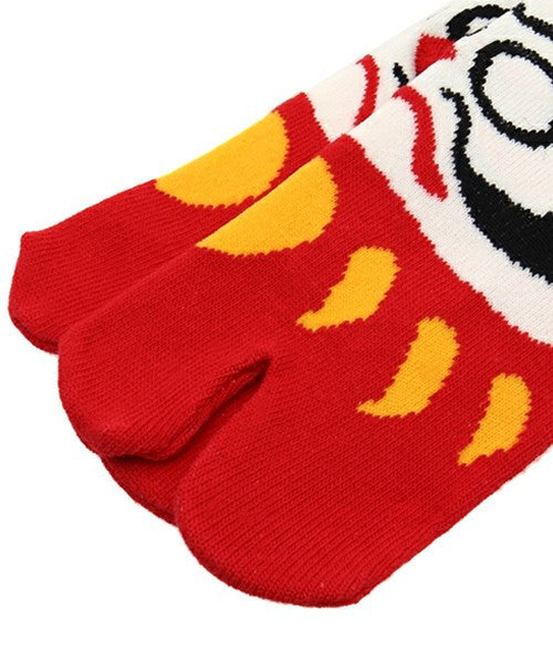 Tabi Socks Short type Daruma for Kids