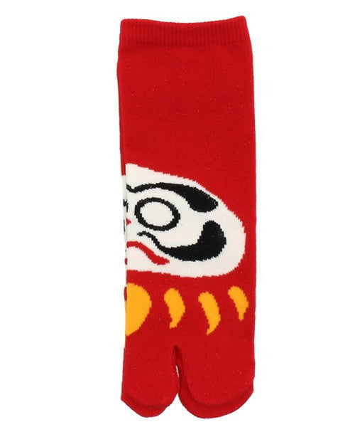 Tabi Socks Short type Daruma for Kids