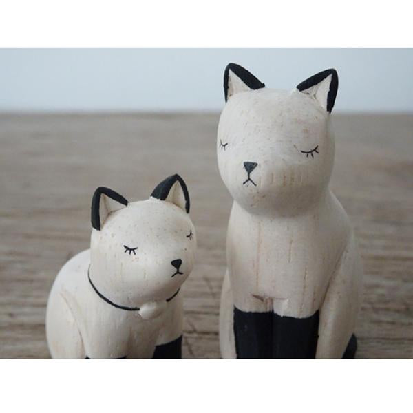 T-lab polepole animal Family Set Siamese Cat