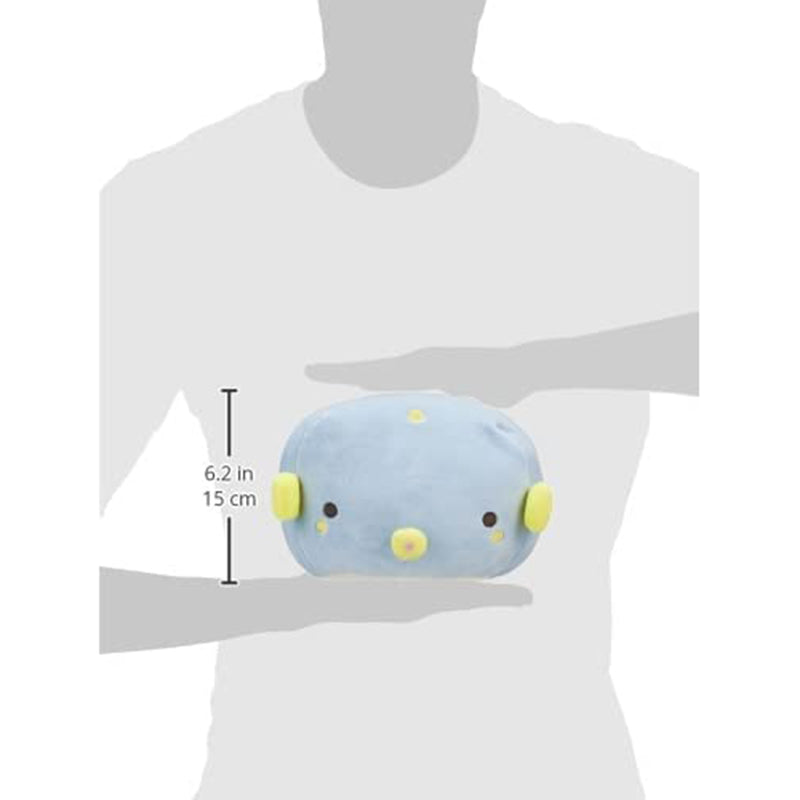 LIV HEART Marshmallow Akuamie Bolster cushion PufferFish 98205-60