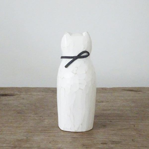 T-lab polepole animal monotone series CAT white