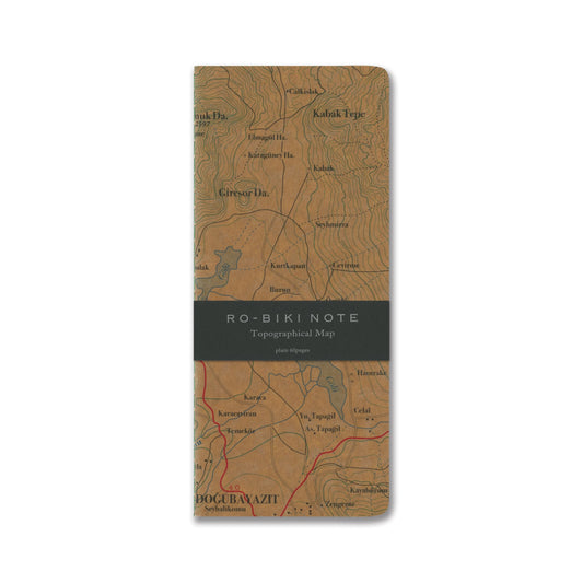 RO-BIKI NOTE MAP SERIES Topographical Map GA038